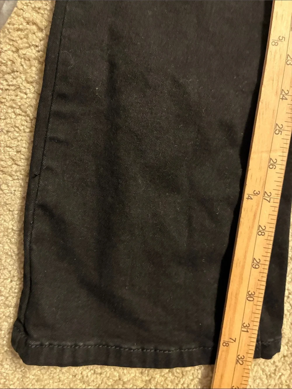 Lamasini Black Boot Cut Jeans Bling Embroidered Embellished Western Stretch Sz 3